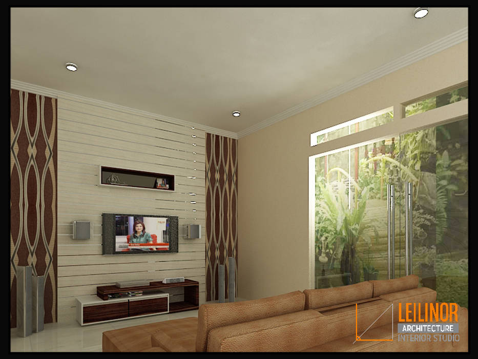 Modern Residential, CV Leilinor Architect CV Leilinor Architect Ruang Keluarga Modern