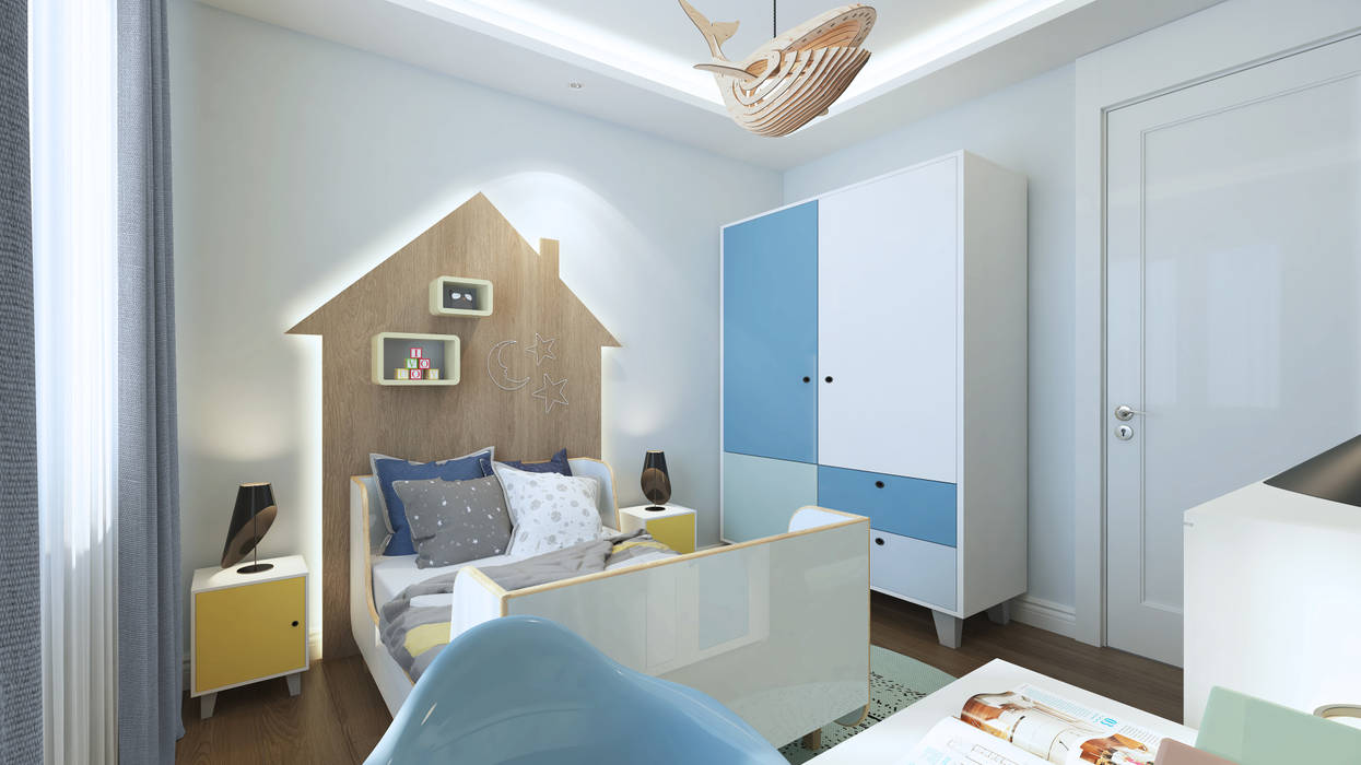 homify Dormitorios infantiles de estilo moderno Madera Acabado en madera