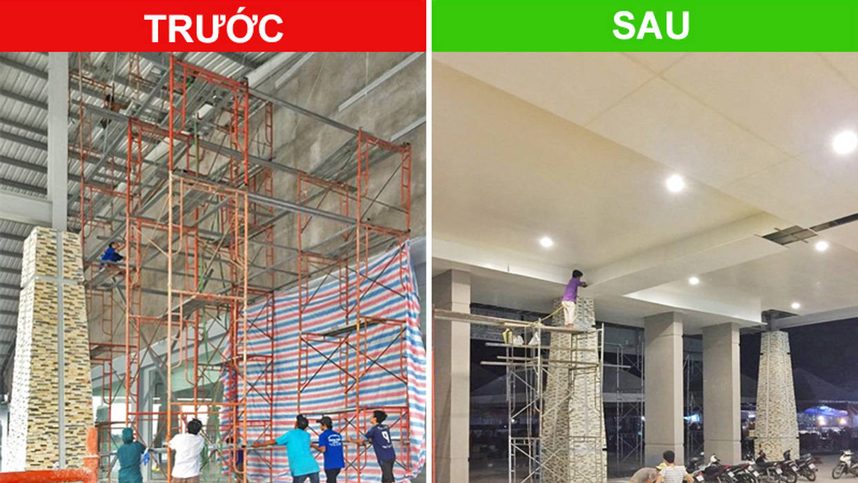 Dự án ốp trần nhựa Trung tâm triễn lãm hội nghị Quốc tế Việt Nam (Itecc), Picomat Sài Gòn: công nghiệp by Picomat Sài Gòn, Công nghiệp