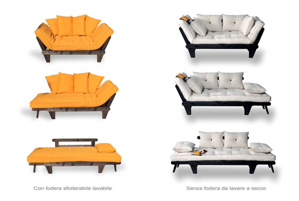 Divano letto "sole", cinius s.r.l. cinius s.r.l. Phòng khách: thiết kế nội thất · bố trí · ảnh Sofas & armchairs