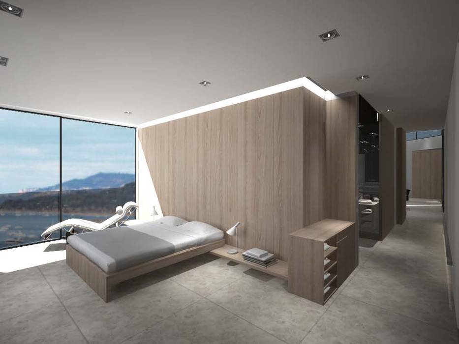 Master bedroom Studioapart Interior & Product design Barcelona Dormitorios de estilo minimalista master bedroom,bedroom,dormitorio