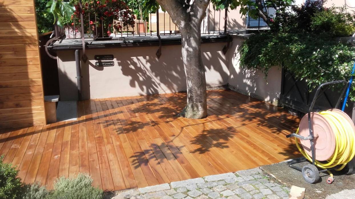 PAVIMENTI DA ESTERNO: DECKING E QUADROTTE, ONLYWOOD ONLYWOOD أرضيات خشب Wood effect