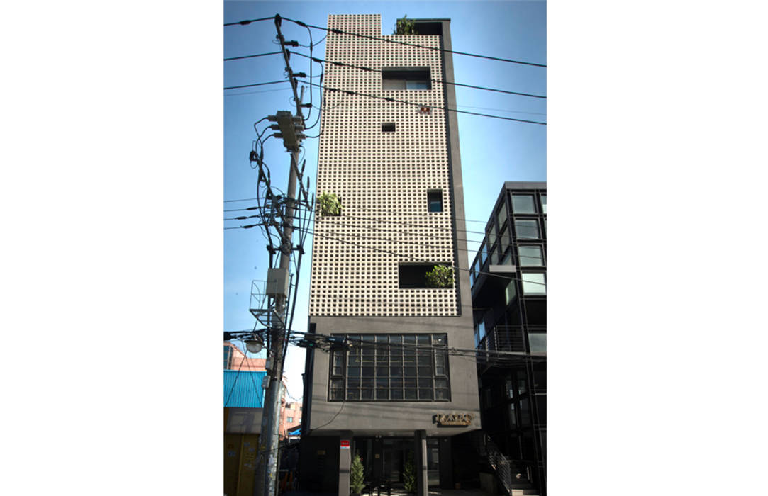 See-through Building 시스루 빌딩, HBA-rchitects HBA-rchitects บ้านและที่อยู่อาศัย