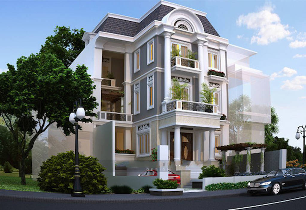 Thiết kế biệt thự tân cổ điển Việt Architect Group