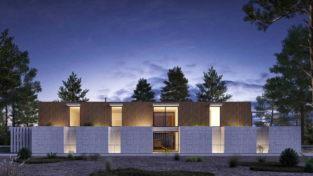 SG2 House - House in Herdade da Aroeira - Portugal - Architectural plan, Traçado Regulador. Lda Traçado Regulador. Lda Villa Beton