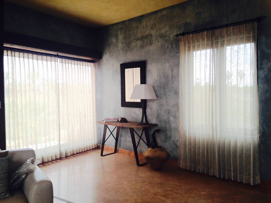 Casa en Todos Santos, Cortinas y Tapices Vanessa Cortinas y Tapices Vanessa ม่านบังตา