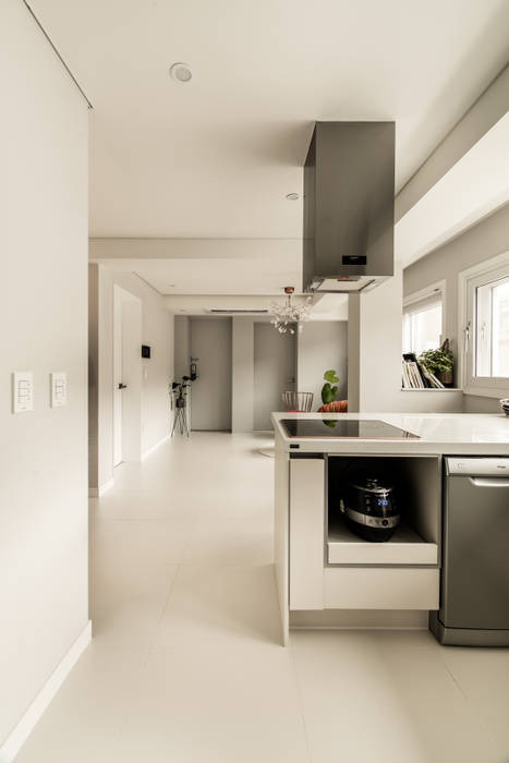신림동 빌라 22PY, 봄디자인 봄디자인 Modern style kitchen