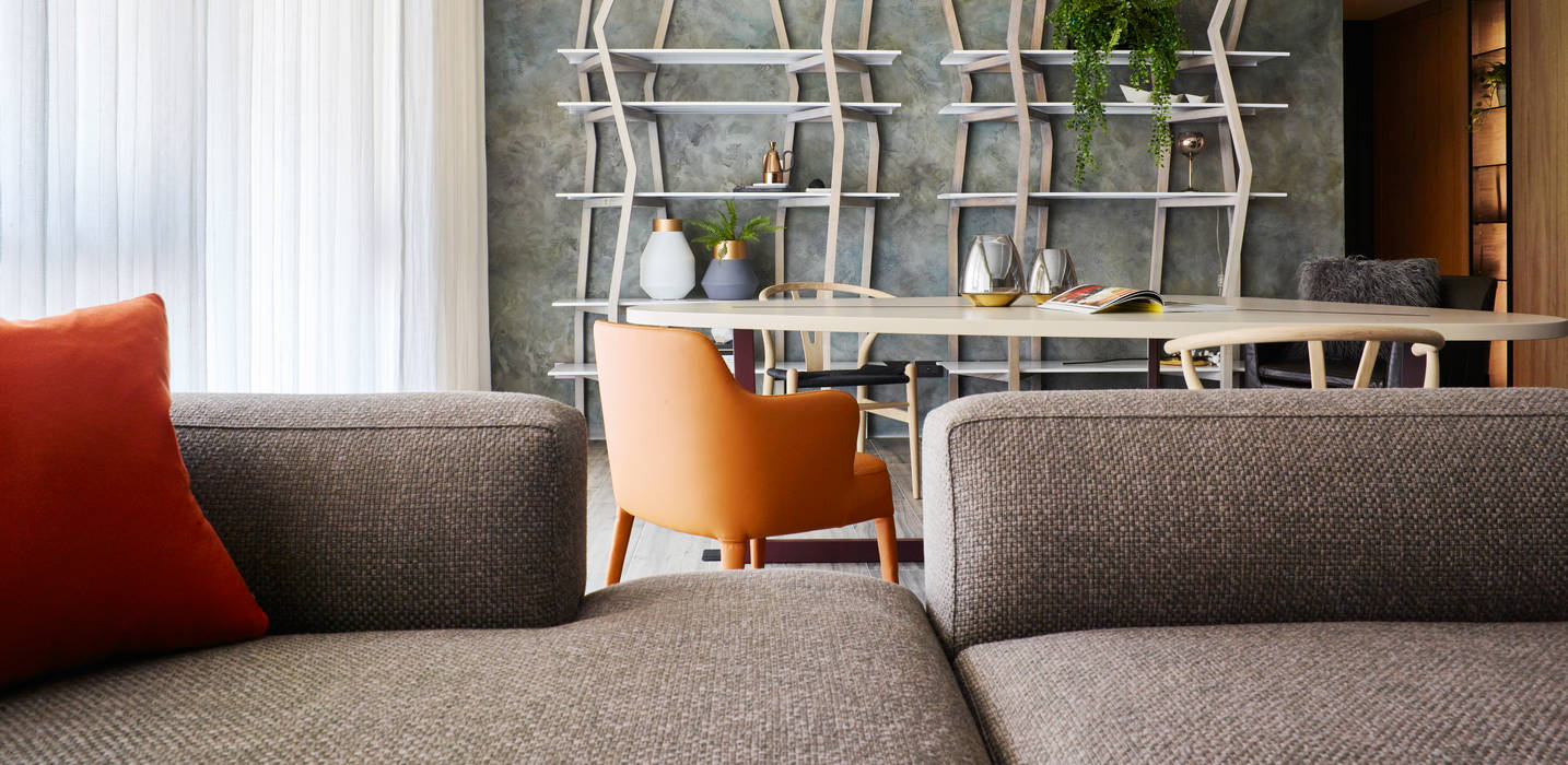 scandinavian living room by 耀昀创意设计有限公司/alfonso ideas