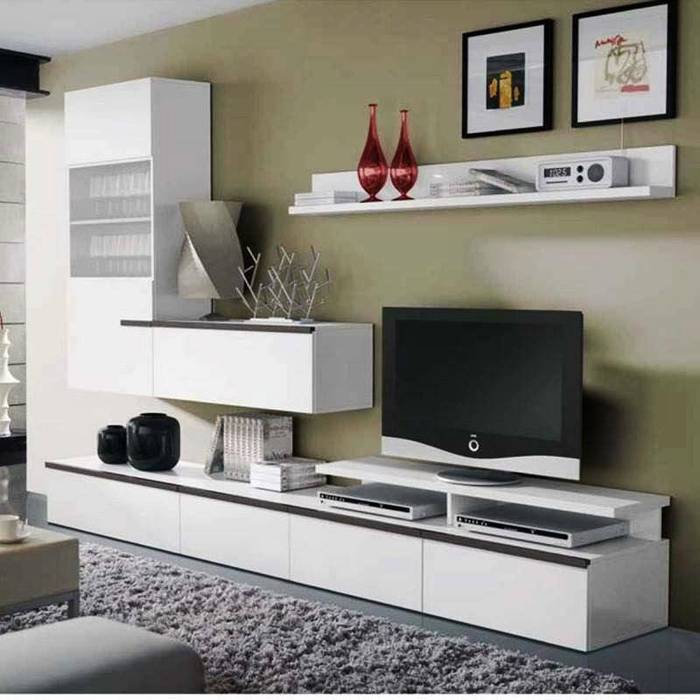 Modern TV Cabinet Wall Unit- Living room, Innoire Design Innoire Design Modern living room TV stands & cabinets