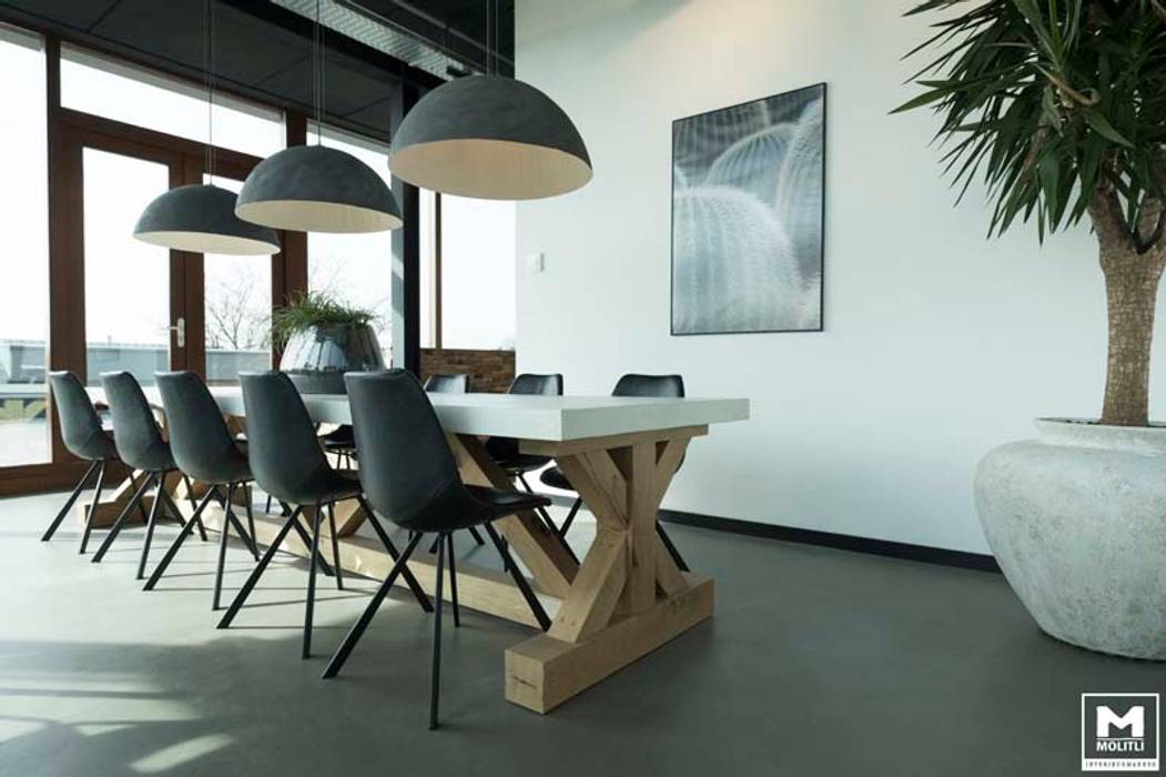 homify Industriale Esszimmer