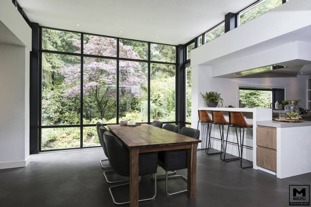 Boswoning in apeldoorn: scandinavische eetkamer door molitli ... Boswoning in apeldoorn: scandinavische eetkamer door molitli ...