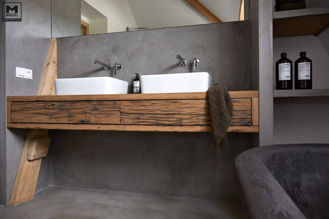 homify Baños de estilo rural