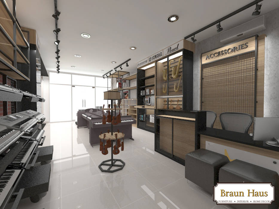 Toko music, Braun Haus Braun Haus Ruang Komersial Kantor & toko