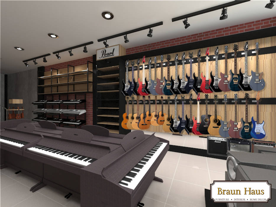 Toko music, Braun Haus Braun Haus Ruang Komersial Kantor & toko
