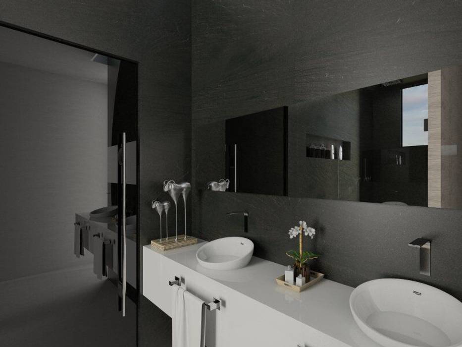 homify Baños modernos Concreto