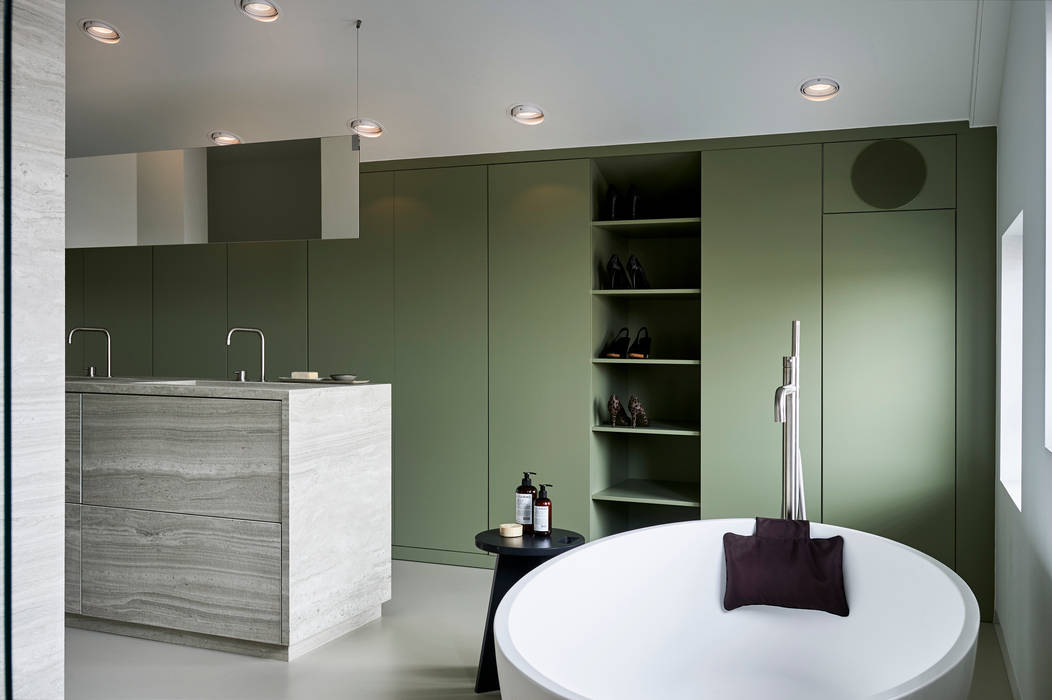 Woonhuis Amsterdam Baden Baden Interior Moderne badkamers Baden Baden Interior,Bathroom,Design,Styling,Made to measure,Modern