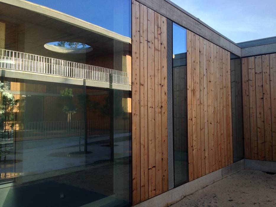 Centro Escolar da Gafanha da Boa Hora - Lunawood, Banema S.A. Banema S.A. Floors Wood Wood effect