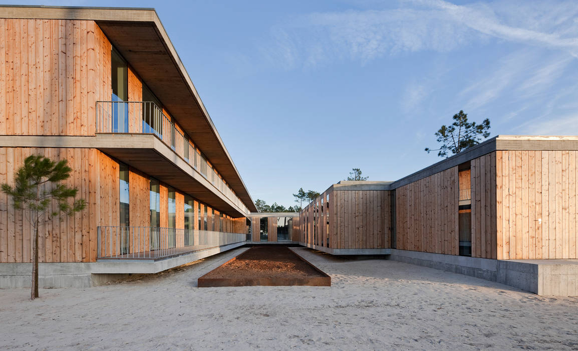 Centro Escolar da Gafanha da Boa Hora - Lunawood, Banema S.A. Banema S.A. Lantai Kayu Wood effect