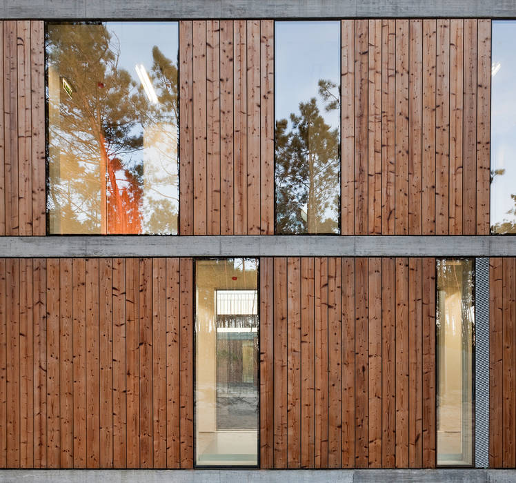 Centro Escolar da Gafanha da Boa Hora - Lunawood, Banema S.A. Banema S.A. Floors لکڑی Wood effect