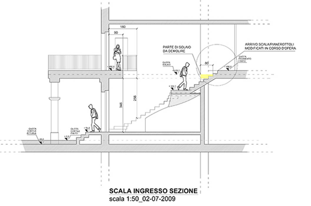 Sezione di scala in Marmo Bianco Canalmarmi e Graniti snc Scale Marmo scala,ingresso,marmo,bianco di carrara,interno,scalinata,scale,carrara