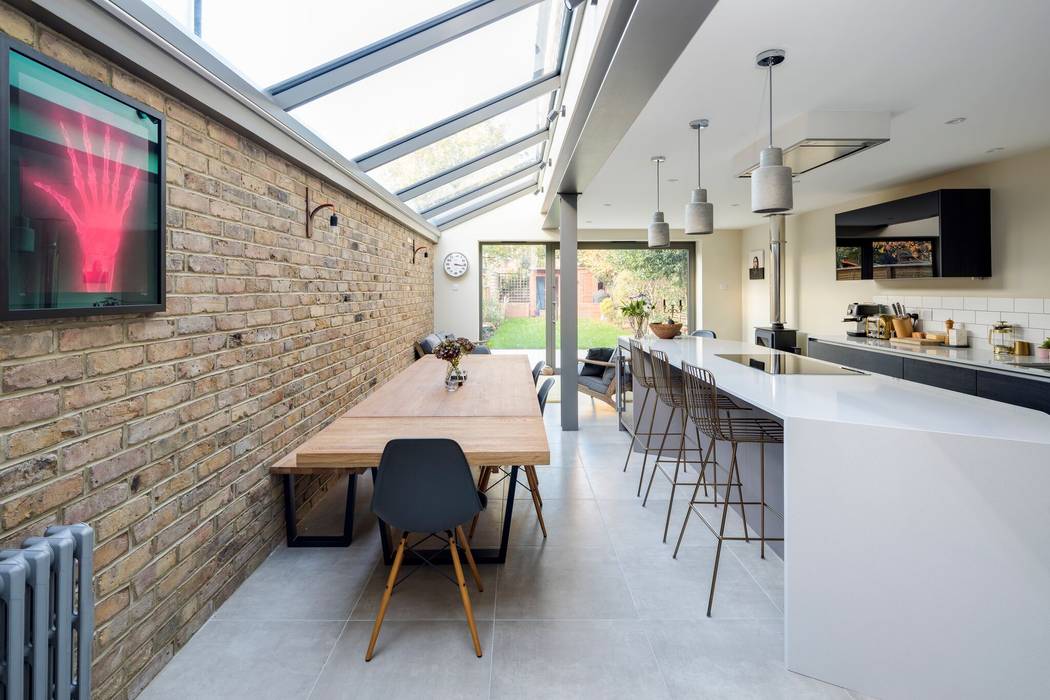 Dining Area homify Salle à manger minimaliste Modern,Dining Room,Table