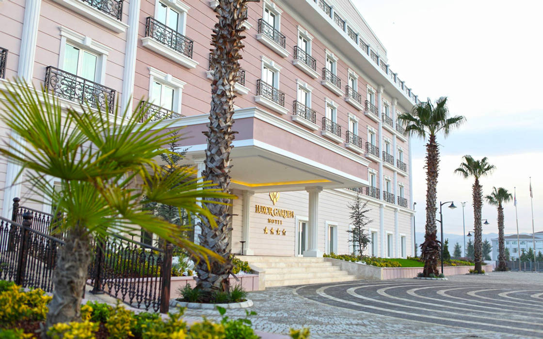 İZMİT LUXOR GARDEN HOTEL, MİMAR TUĞBA ÖZKILIÇ MİMAR TUĞBA ÖZKILIÇ Espacios comerciales Hoteles