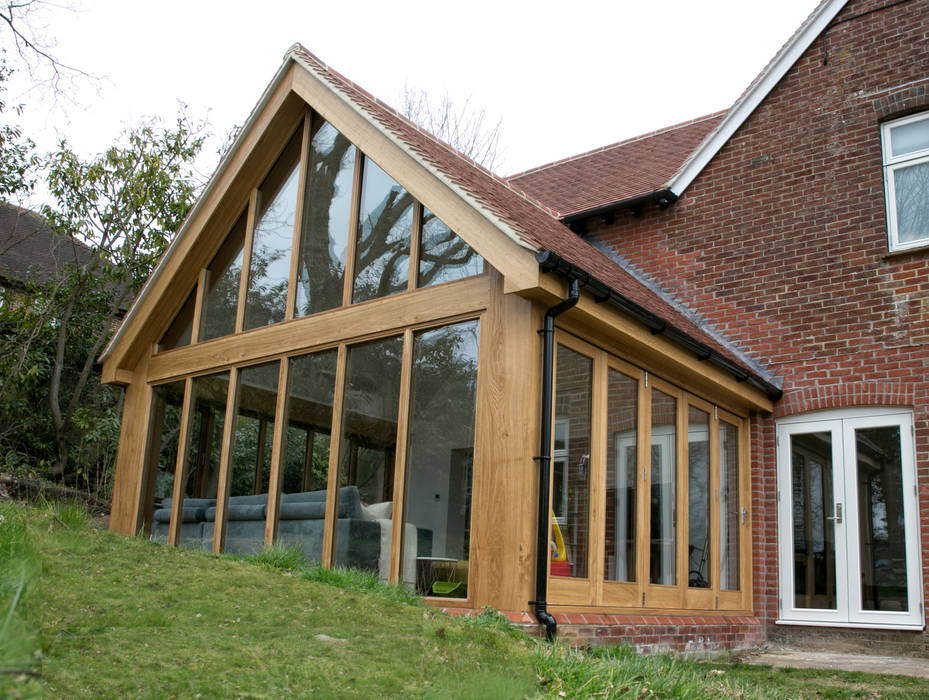 Sunroom Extension dwell design Rumah Gaya Country