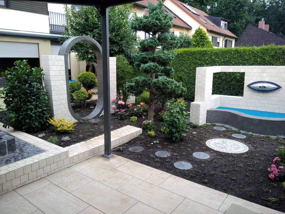 Reihenhausgarten Moderner Garten Von Neues Gartendesign By Wentzel Modern Homify