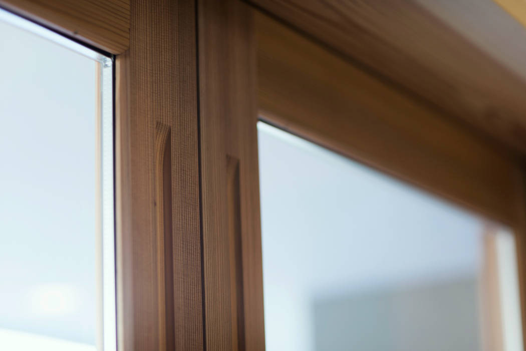 吹き抜けのある家, ELD INTERIOR PRODUCTS ELD INTERIOR PRODUCTS Wooden windows Wood Wood effect