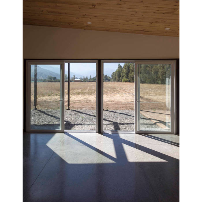 Casa Picarquín, Crescente Böhme Arquitectos Crescente Böhme Arquitectos Dom z drewna Drewno O efekcie drewna