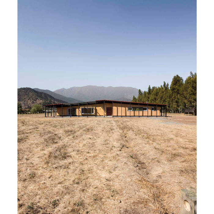 Casa Picarquín, Crescente Böhme Arquitectos Crescente Böhme Arquitectos منزل خشبي خشب Wood effect