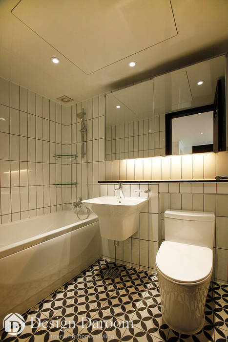 진건 현대아파트 33py, Design Daroom 디자인다룸 Design Daroom 디자인다룸 Phòng tắm phong cách hiện đại