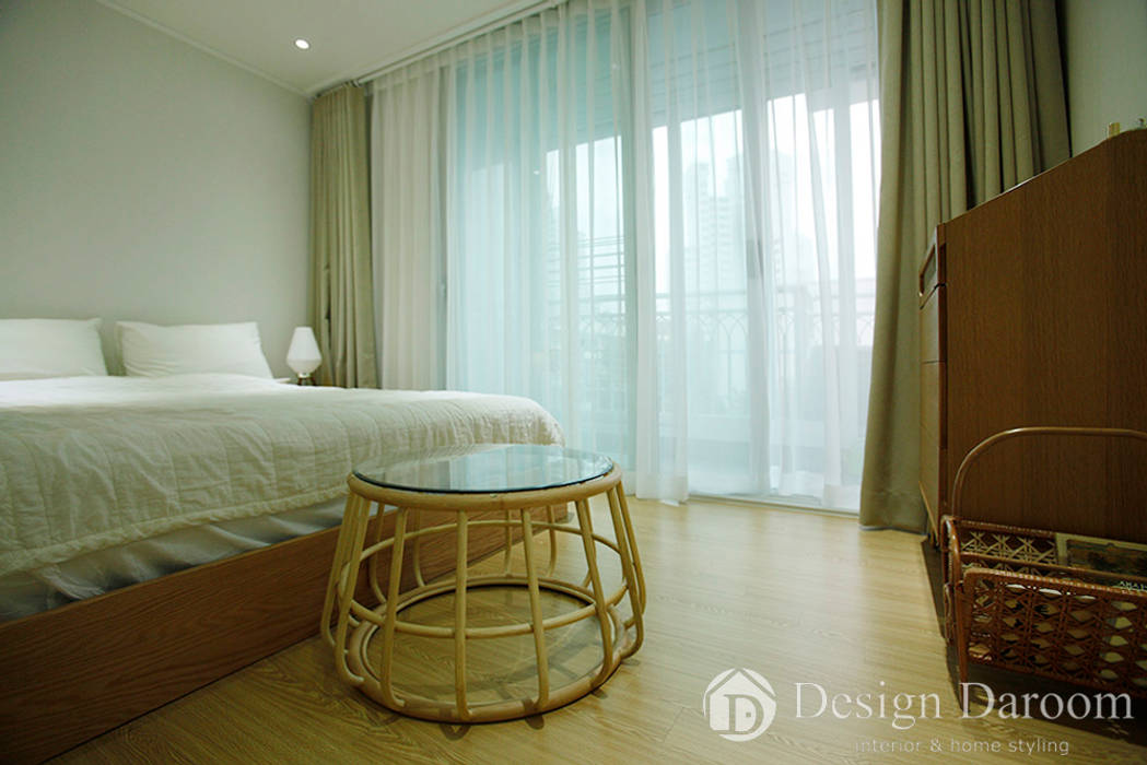 암사동 한강포스파크 25py [입주 후], Design Daroom 디자인다룸 Design Daroom 디자인다룸 Scandinavian style bedroom