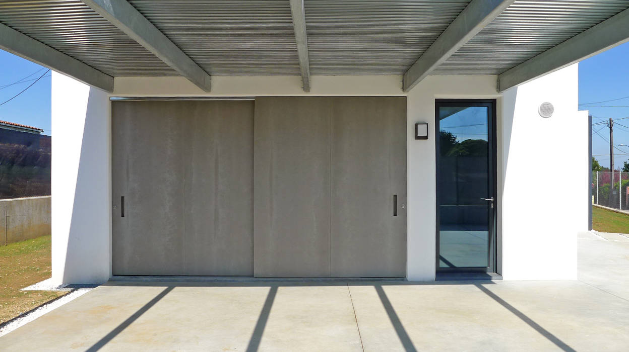 Vivienda en Curtis, AD+ arquitectura AD+ arquitectura Carport Concrete