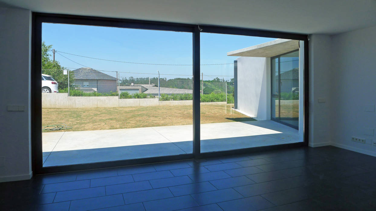 Vivienda en Curtis, AD+ arquitectura AD+ arquitectura Windows ایلومینیم / زنک