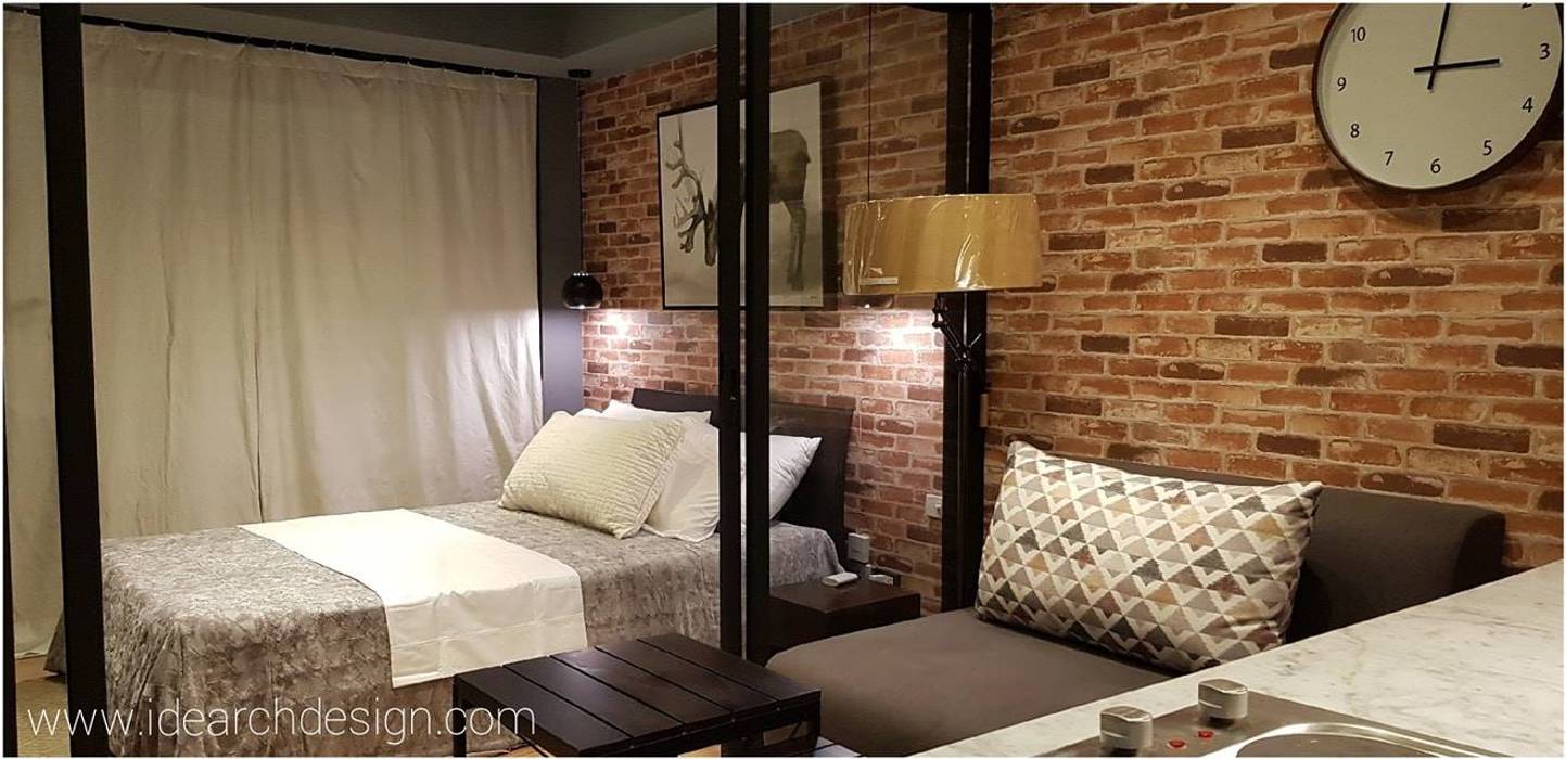 Rustic Vibe at Azure Urban Residences, Paranaque City, Idear Architectural Design Consultancy Idear Architectural Design Consultancy Rustic style bathroom