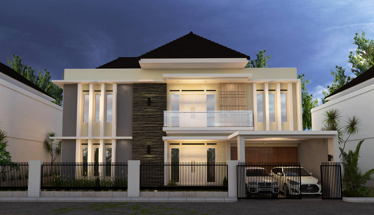 AL-HOUSE , BALCON ARCHITECTS BALCON ARCHITECTS Rumah Modern