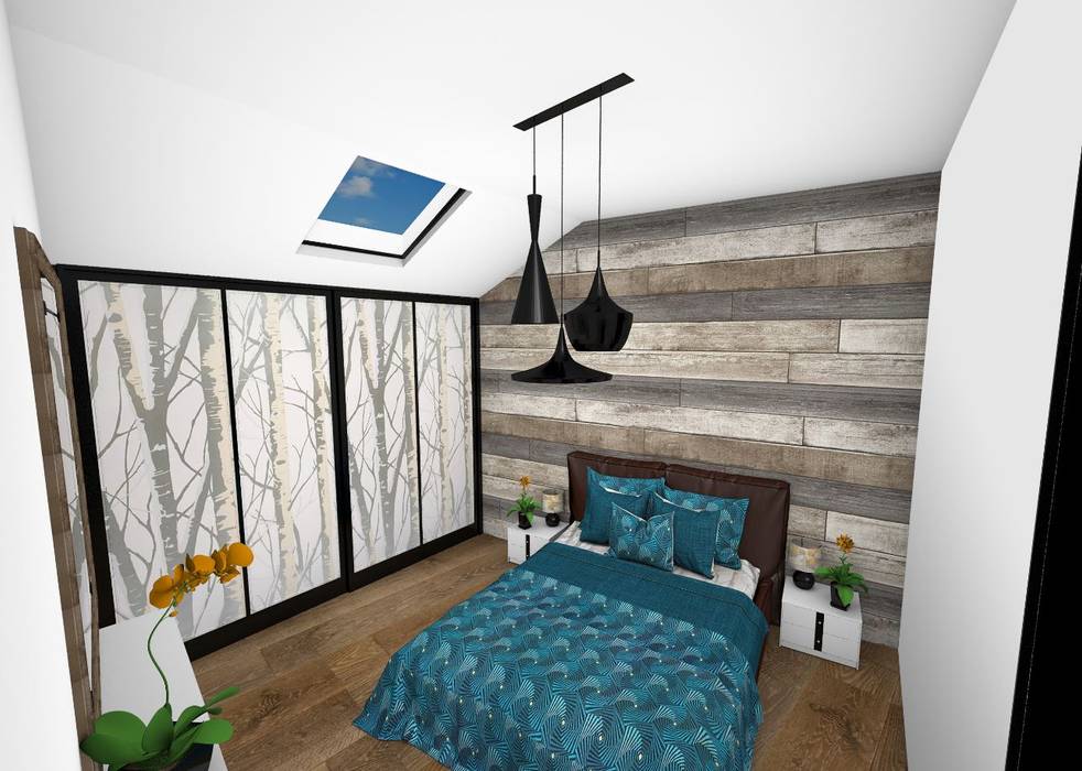 Appartement, Crhome Design Crhome Design Modern style bedroom