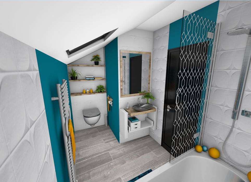Appartement, Crhome Design Crhome Design Modern bathroom