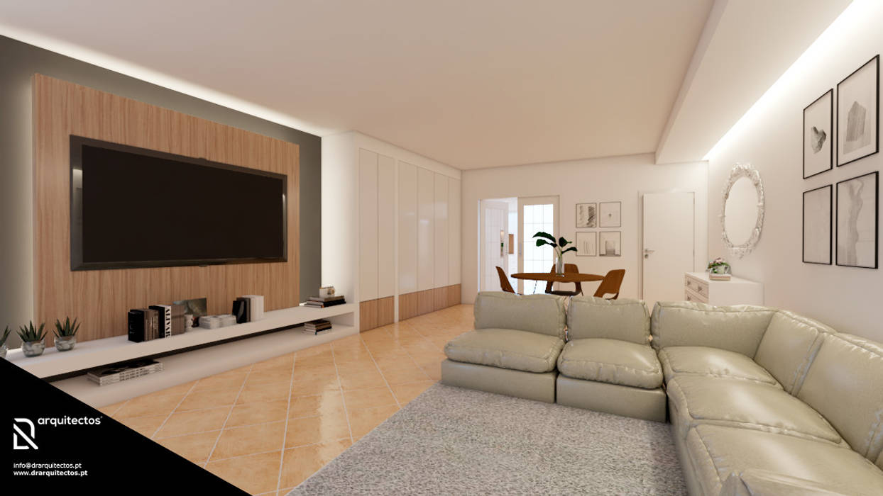 Casa na Freiria | Design Interior, DR Arquitectos DR Arquitectos Salones minimalistas