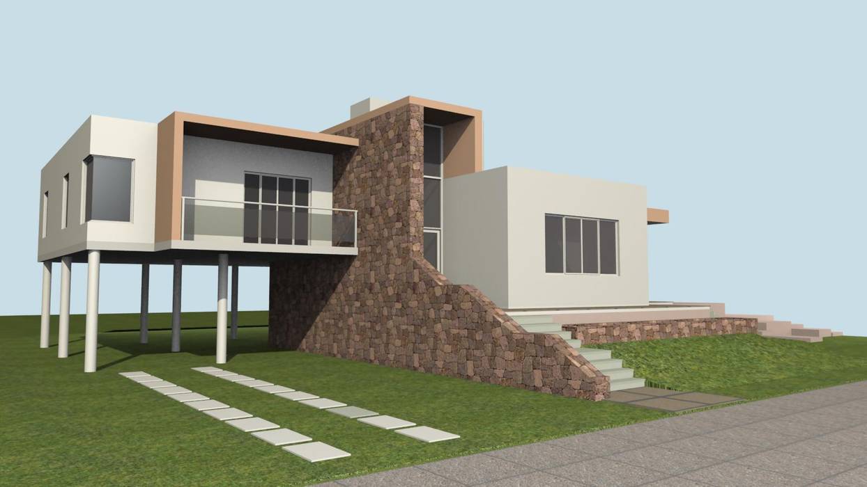 Proyecto Vivienda, Arquitecto Manuel Daniel Vilte Arquitecto Manuel Daniel Vilte Single family home