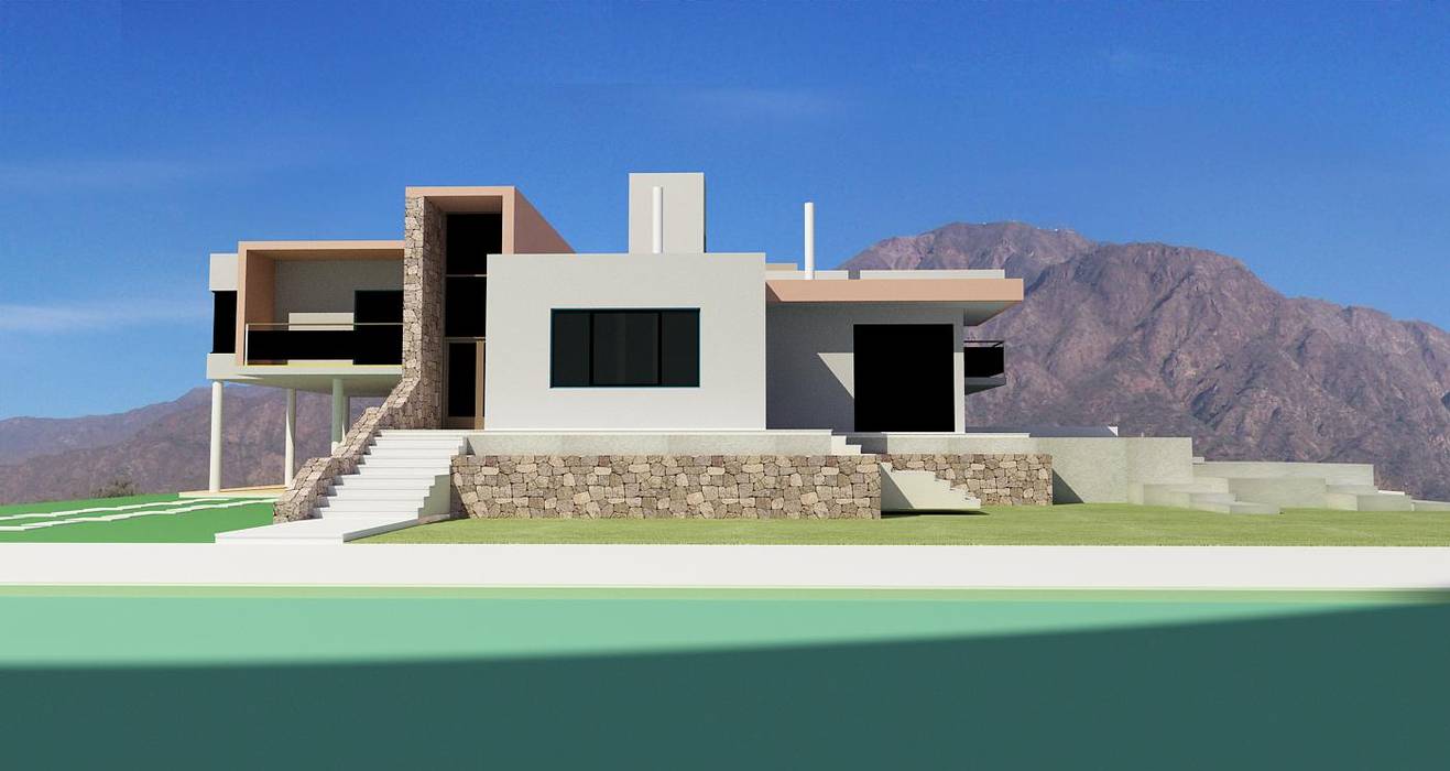 Proyecto Vivienda, Arquitecto Manuel Daniel Vilte Arquitecto Manuel Daniel Vilte Detached home