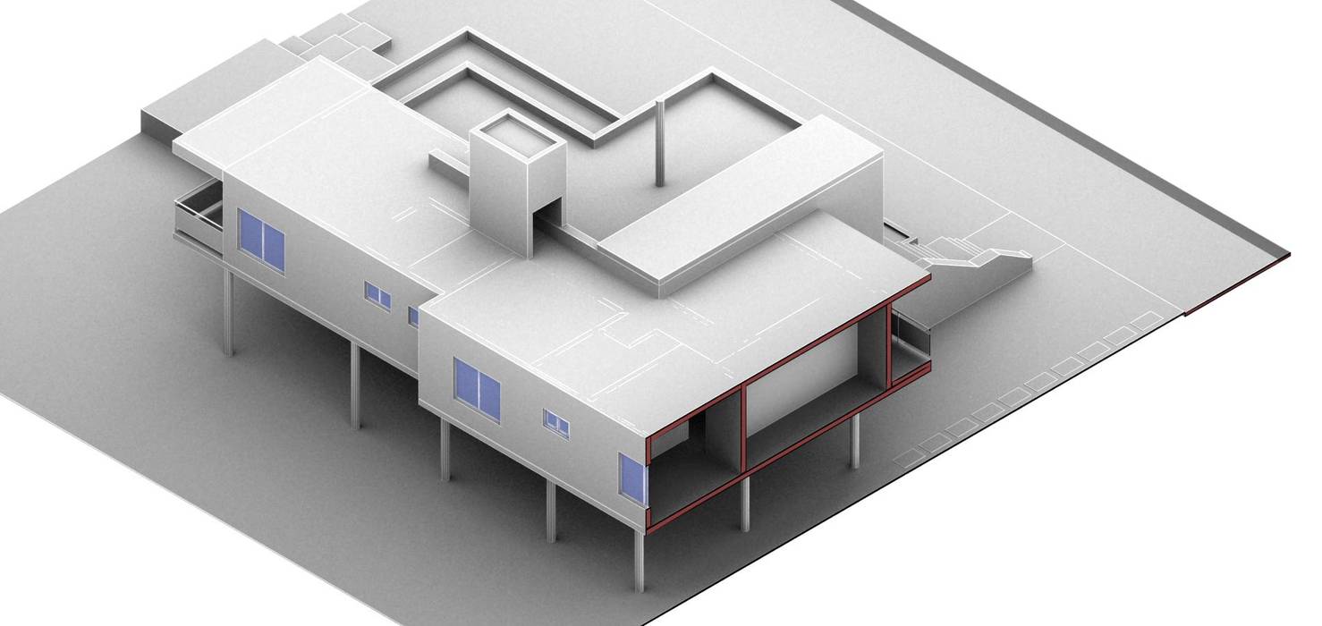 Proceso renders Arquitecto Manuel Daniel Vilte Casas unifamiliares