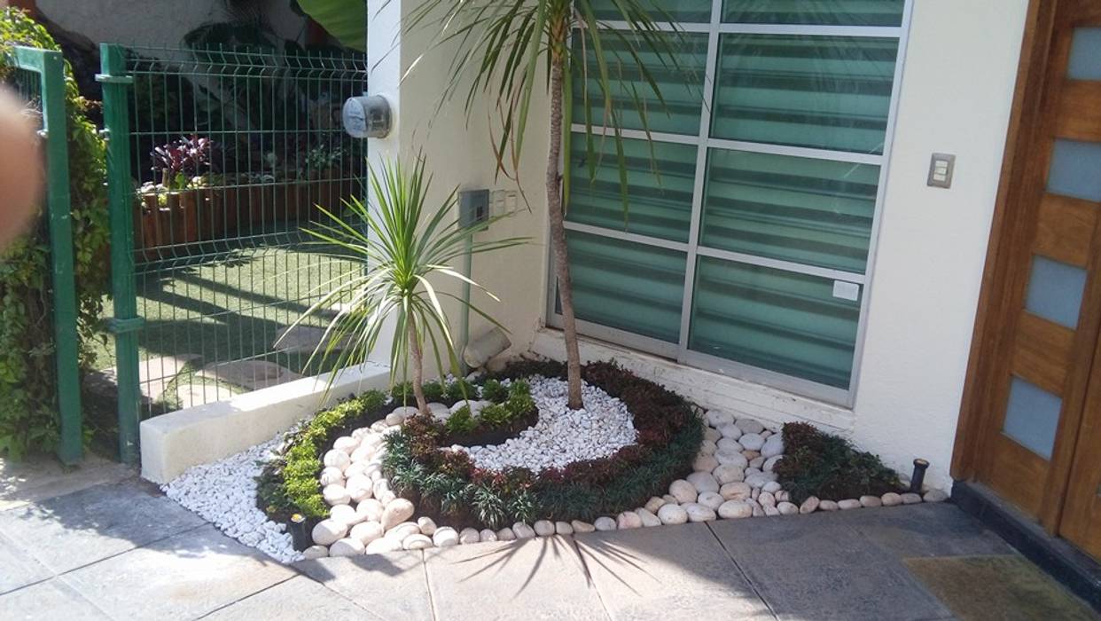 Diseño en Piedra estilo espiral Ambient Natura Jardines de piedras