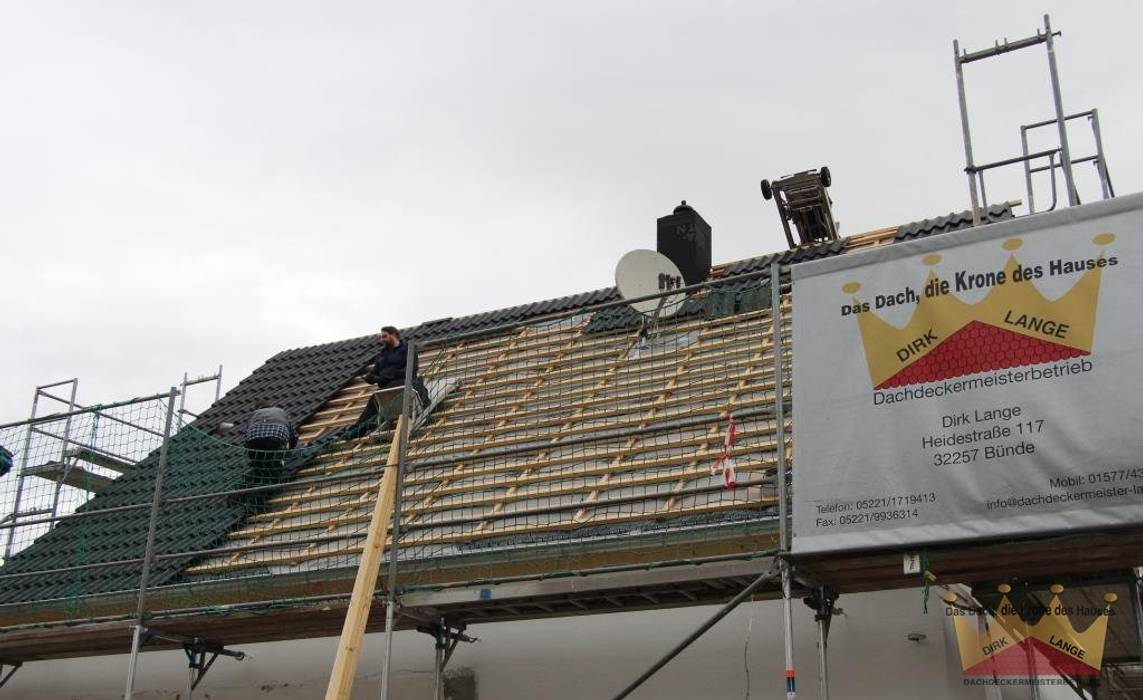 Dachsanierung in Herford Dachdeckermeisterbetrieb Dirk Lange Dach Dachdecker,Dachsanierung,Dachumdeckung,Dacheindeckung
