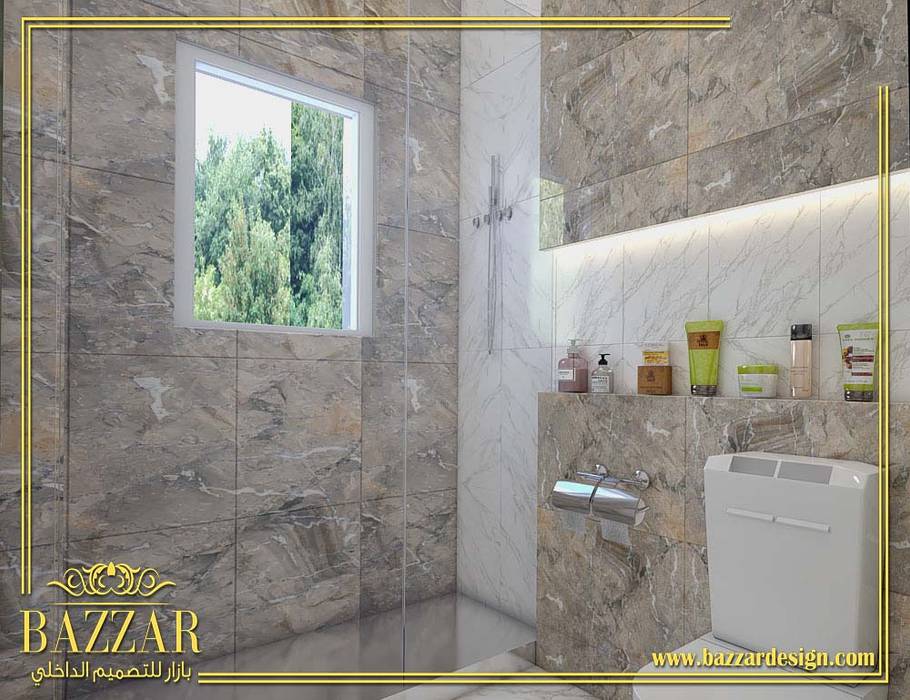تصميم حمامات, Bazzar Design Bazzar Design Bathroom Decoration