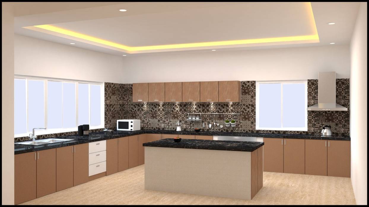 INTERIOR DESIGN PROJECT, FORM SPACE ARCHITECTURAL STUDIO FORM SPACE ARCHITECTURAL STUDIO Minimalist kitchen Wood Wood effect