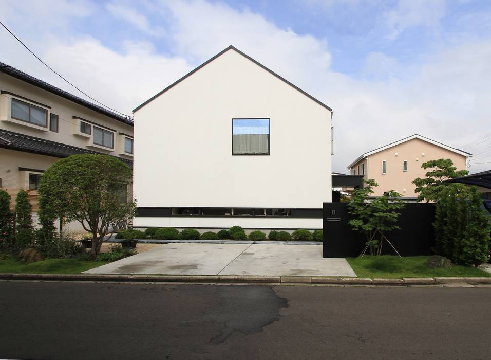 仙台・SOHOの家 OUCHI-18, 石川淳建築設計事務所 石川淳建築設計事務所 Wooden houses