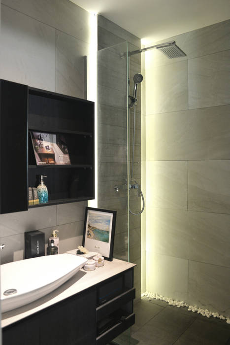 Industrial Modern Contemporary Modern Bathroom By Singapore