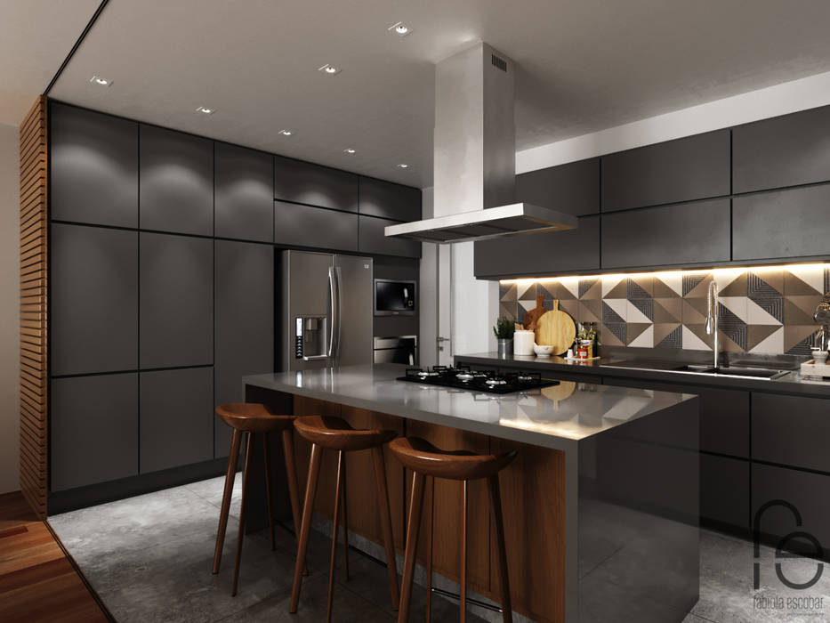 homify Cocinas de estilo moderno